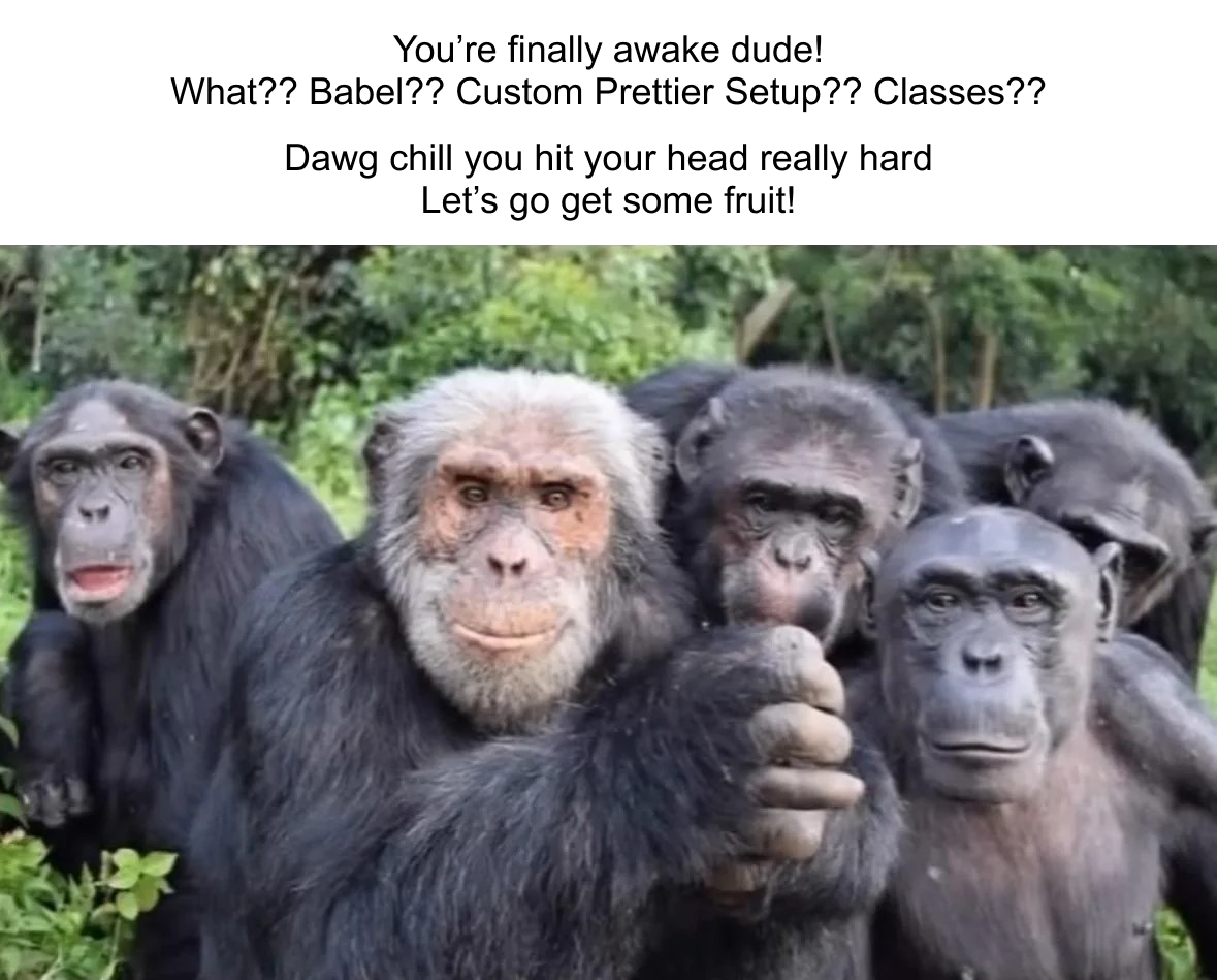 Monkey babel meme